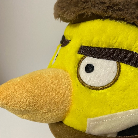 Angry Birds Star Wars Plush Yellow Han Solo Stuffed Animal Toy 2012 - Picture 8 of 13